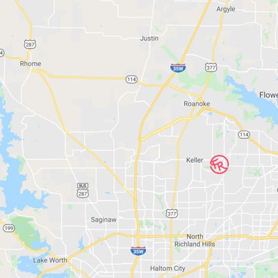 DFW Garden Nursery Map